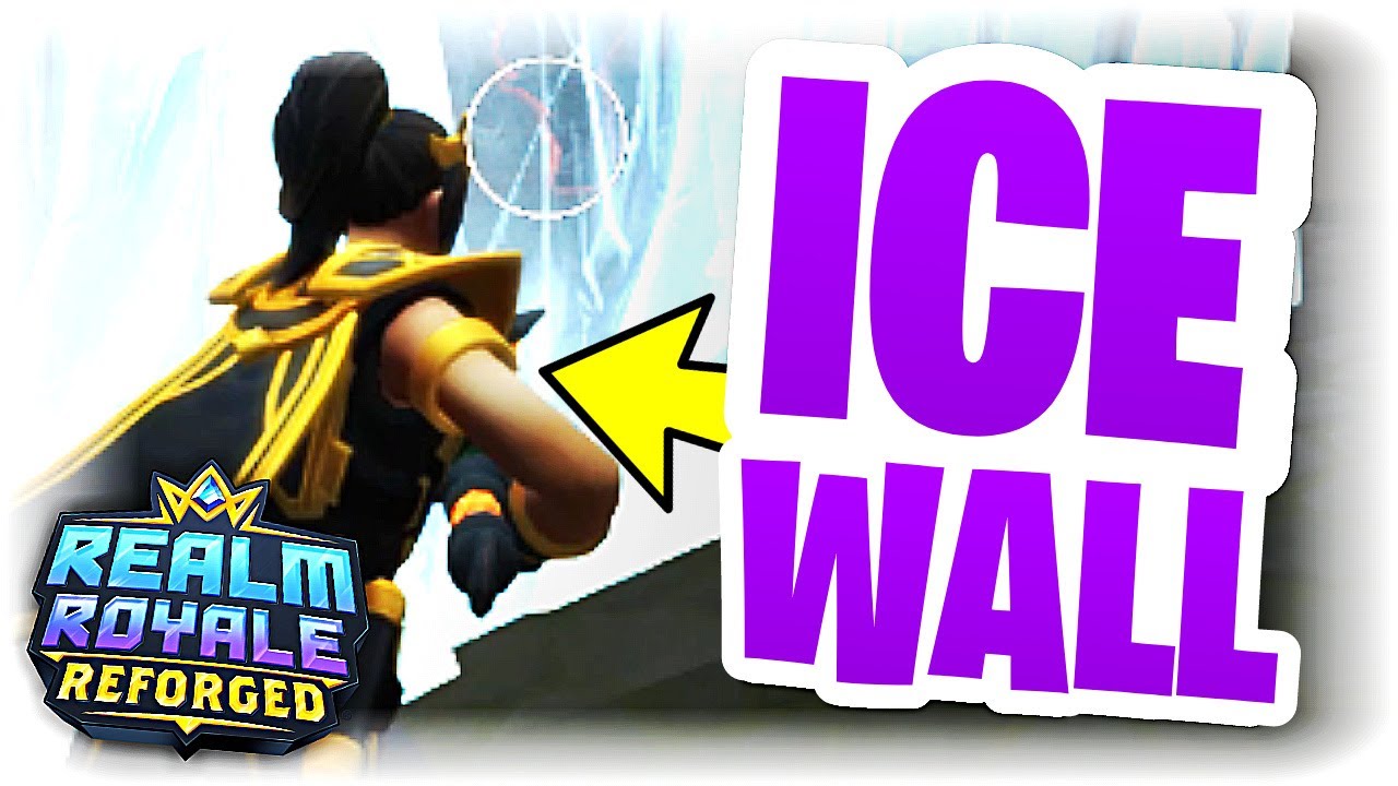 *NEW* ICE WALL ABILITY in Realm Royale Reforged! (Patch Notes)