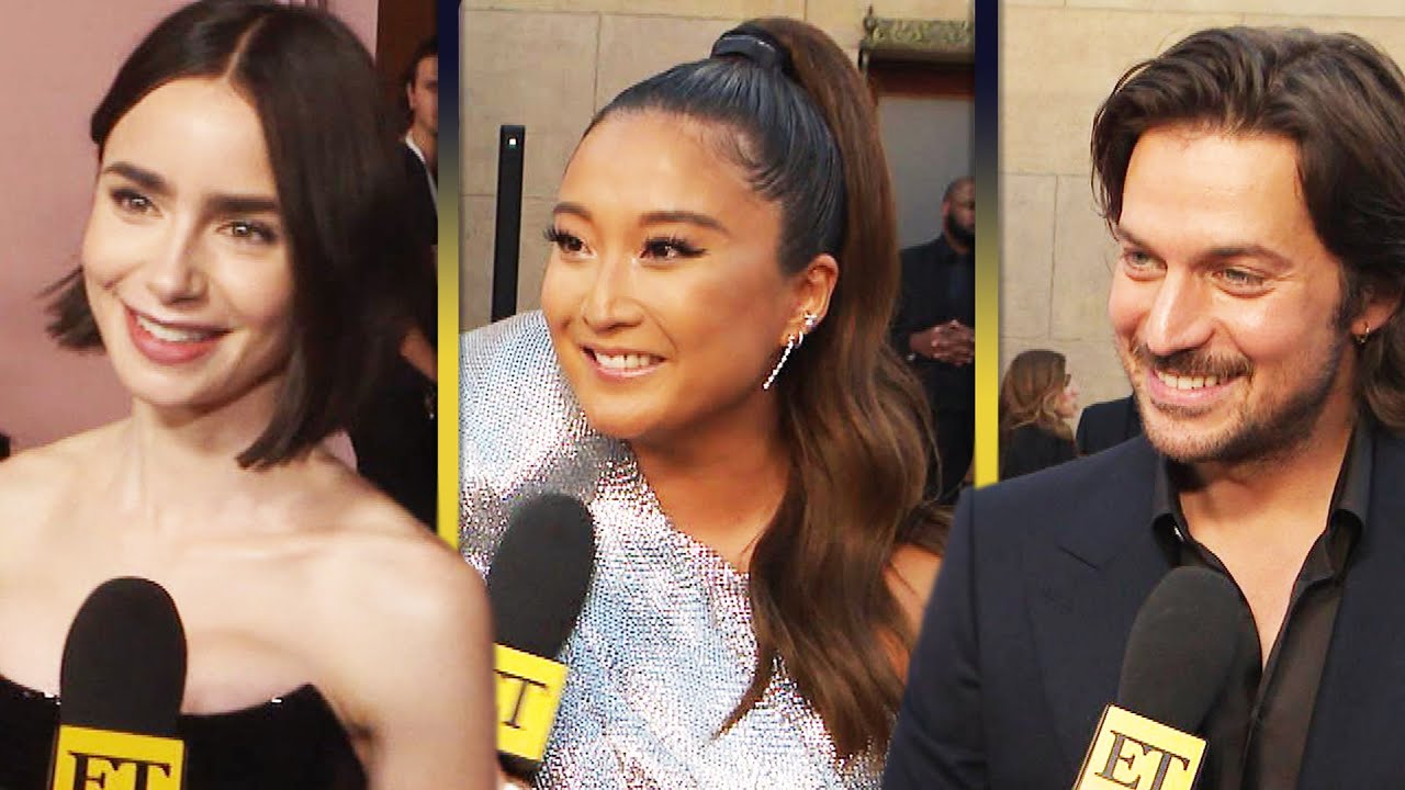 Emily In Paris: Lily Collins and Ashley Park Bring Chic Fashion to Premiere (Exclusive)