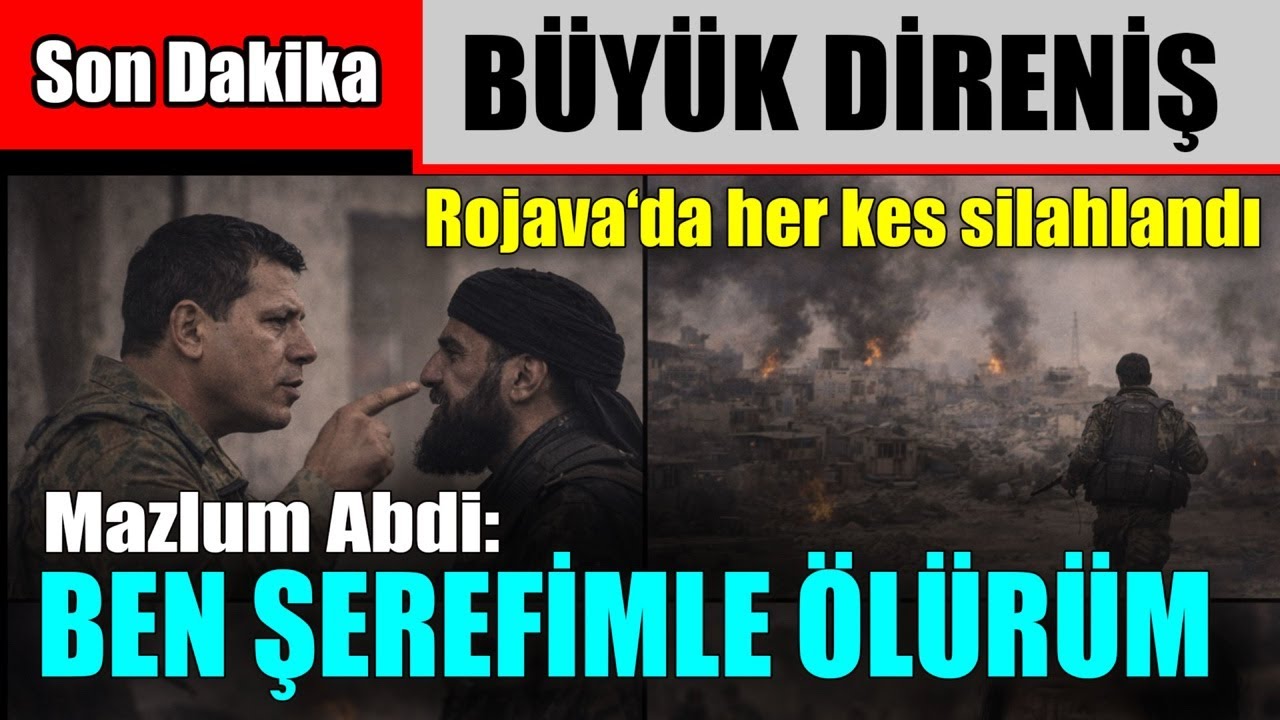 Mazlum Abdi’den Colani’ye: Ben Şerefimle ölürüm ama halkımı ve onurumu satmayacağım