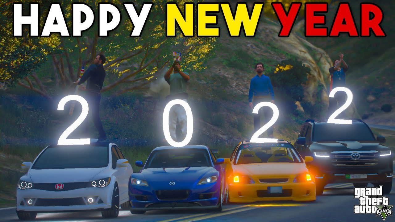 JIMMY CELEBRATING NEW YEAR NIGHT | GTA 5 | Real Life Mods #238 | URDU |