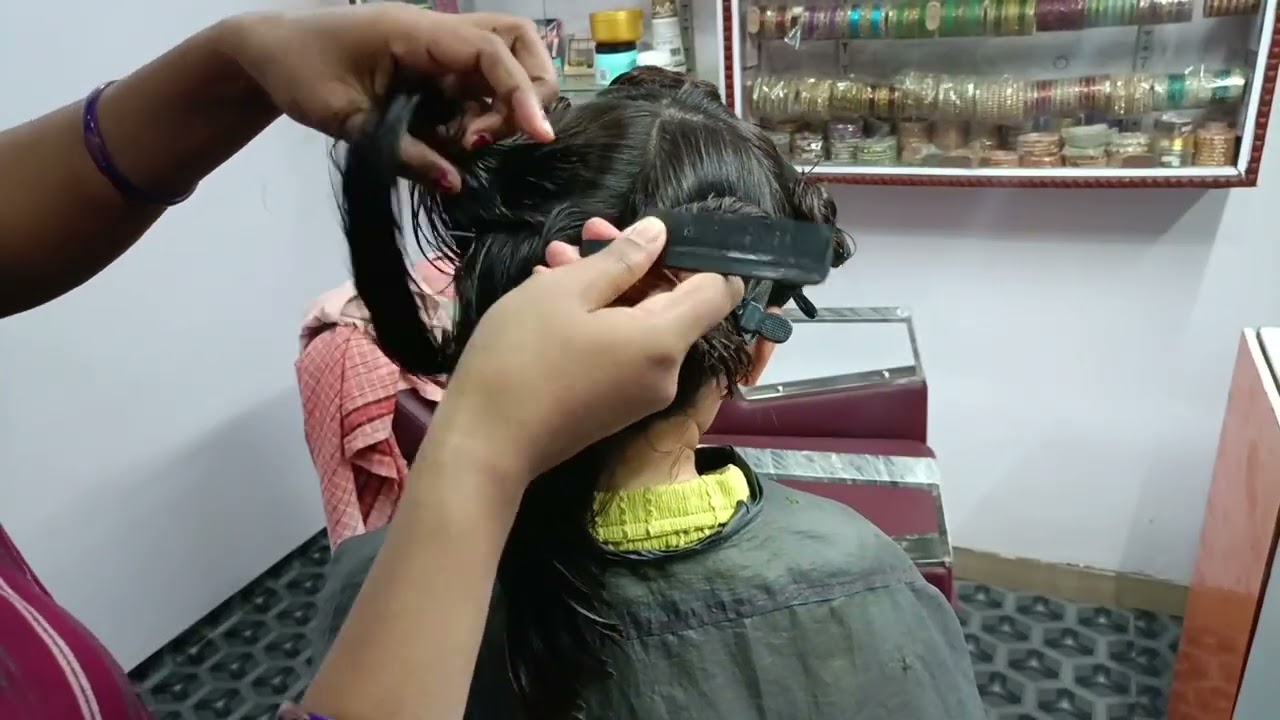 Butterfly hair cutting 