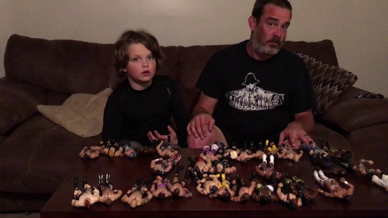 WWE Wrestlemania Card Draft Me vs My Dad