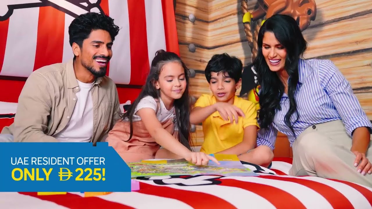 Exclusive UAE Offer: LEGOLAND® Hotel Stay for AED 225 Per Person! 💛