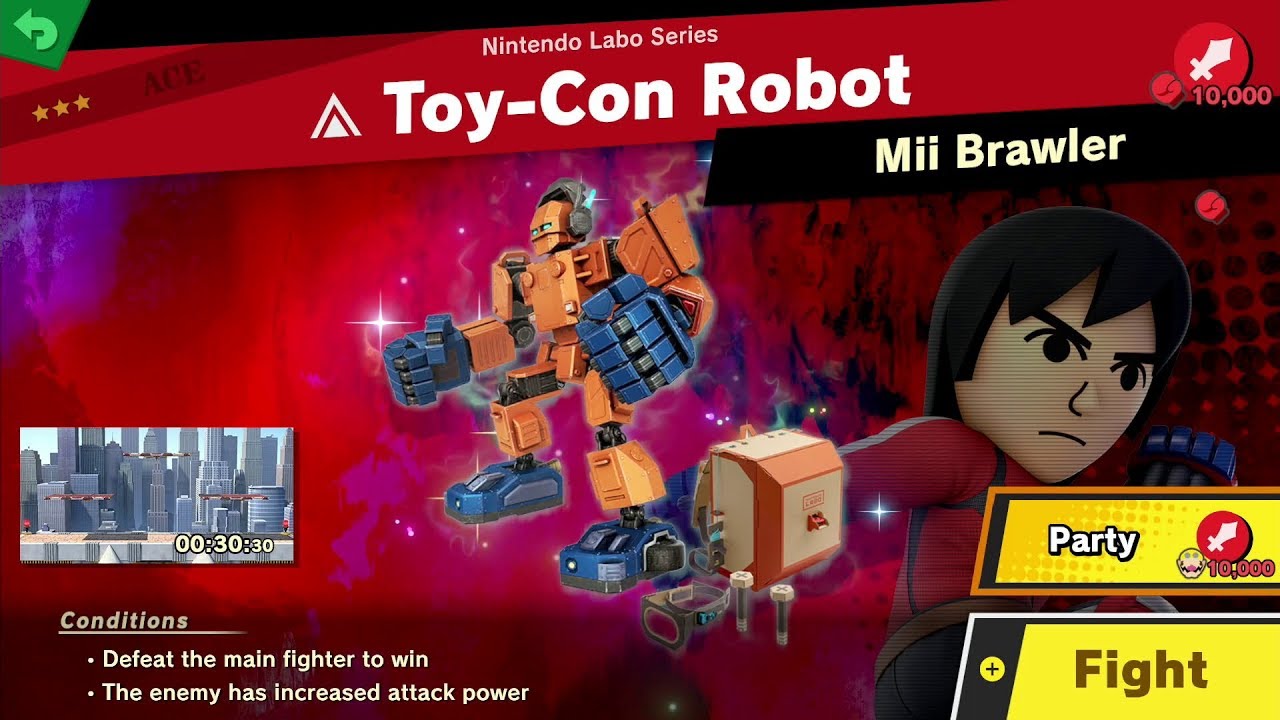 1317. Toy-Con Robot - Fair Spirit Battles - Super Smash Bros. Ultimate