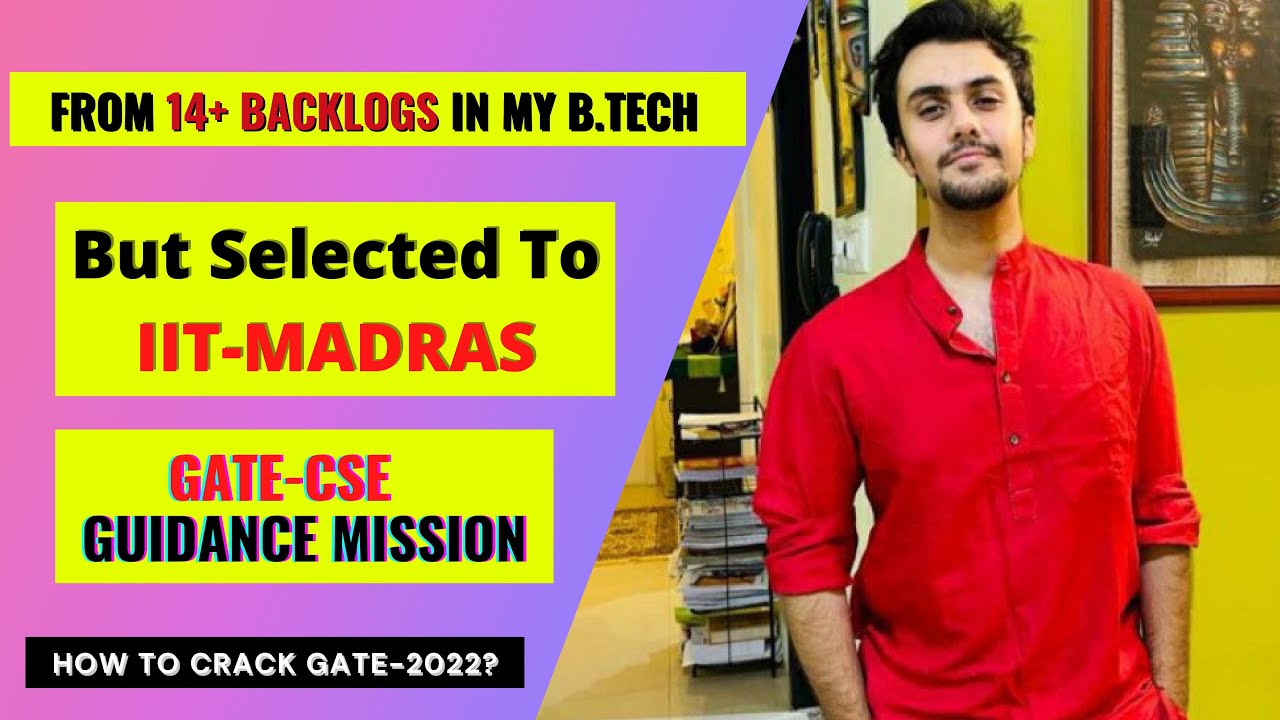 From Backlogs to IITs || Mission to Empower Maximum Students for GATE | Post GATE | Mental Health