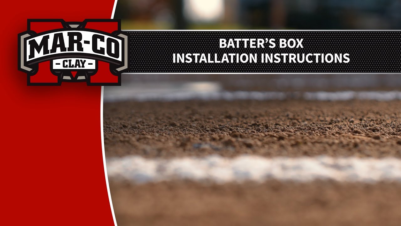 How To Install a Batter`s Box