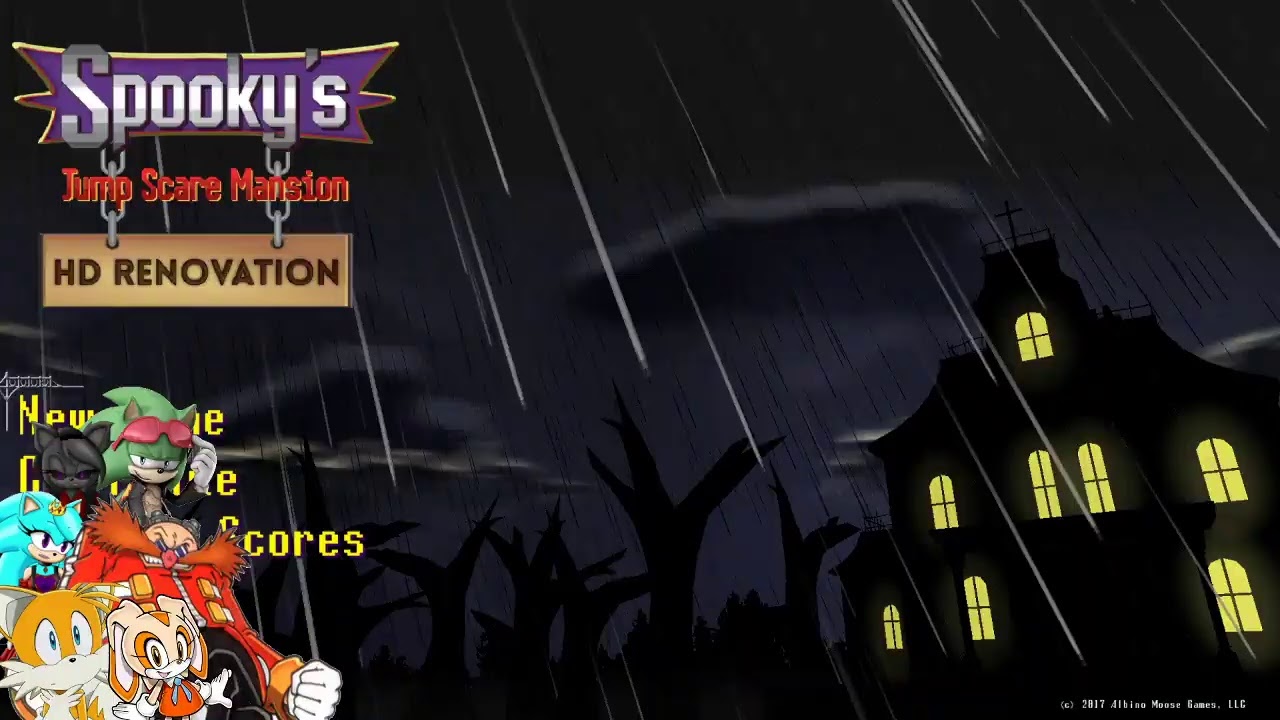 Eggman Plays: Spooky's Jumpscare Mansion