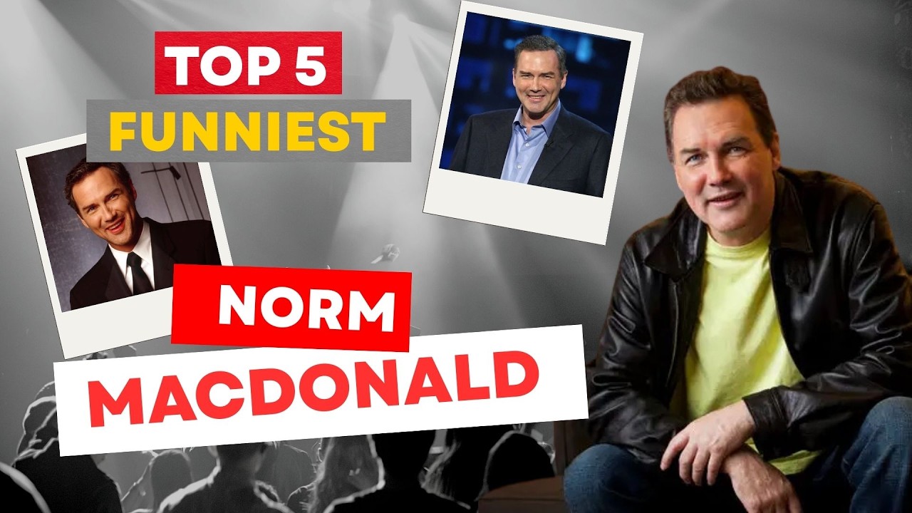 Norm Macdonald/ Roasting Hollywood for 15 Minutes/ Black Comedy