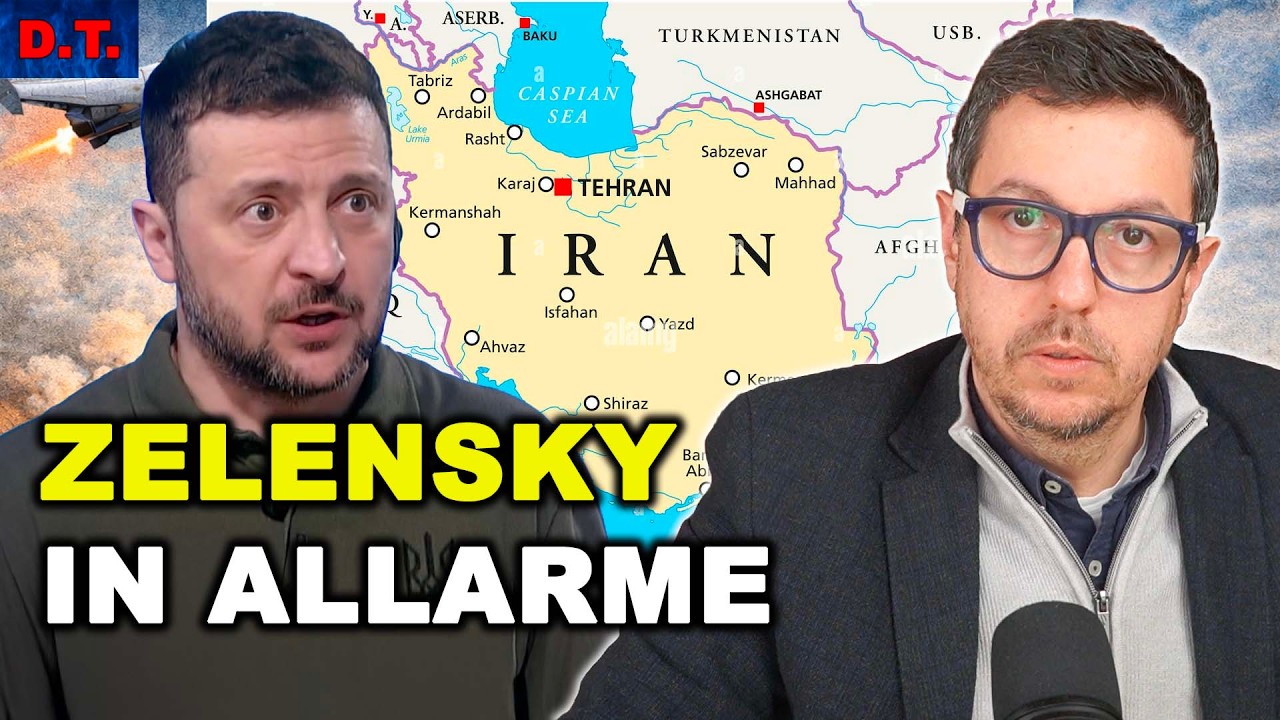 ZELENSKY: “GIUSTO COLPIRE L’IRAN, MA RISCHIAMO DI RESTARE SENZA MISSILI”