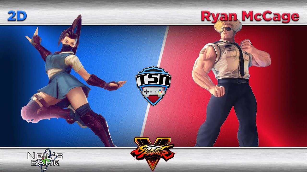 SFV @ Neil's (7-25) - 2D (Ibuki) vs. Ryan McCage (Guile) - WR2