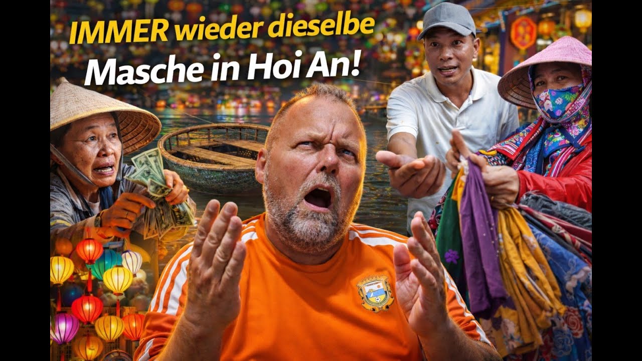 Es ist IMMER dieselbe Masche in Hoi An ! (Februar 2026)