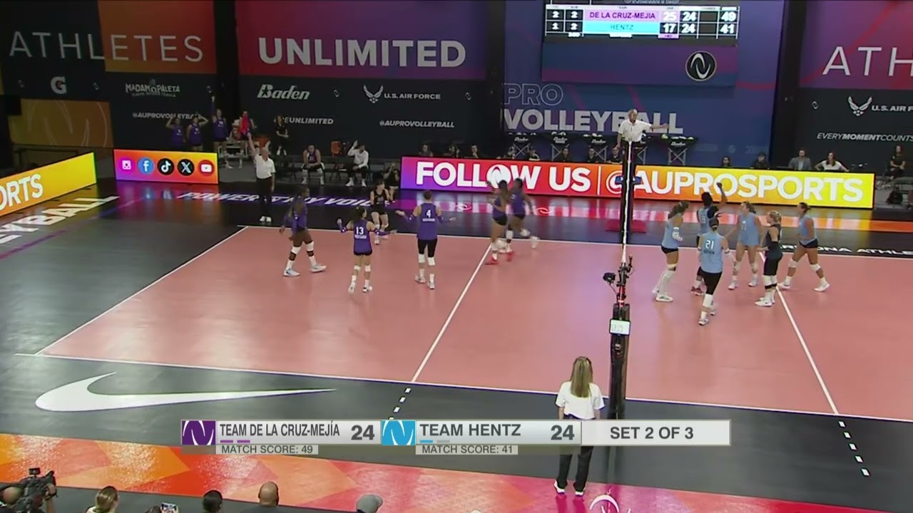 AU Pro Volleyball Game 5: Khat Bell with a KILL