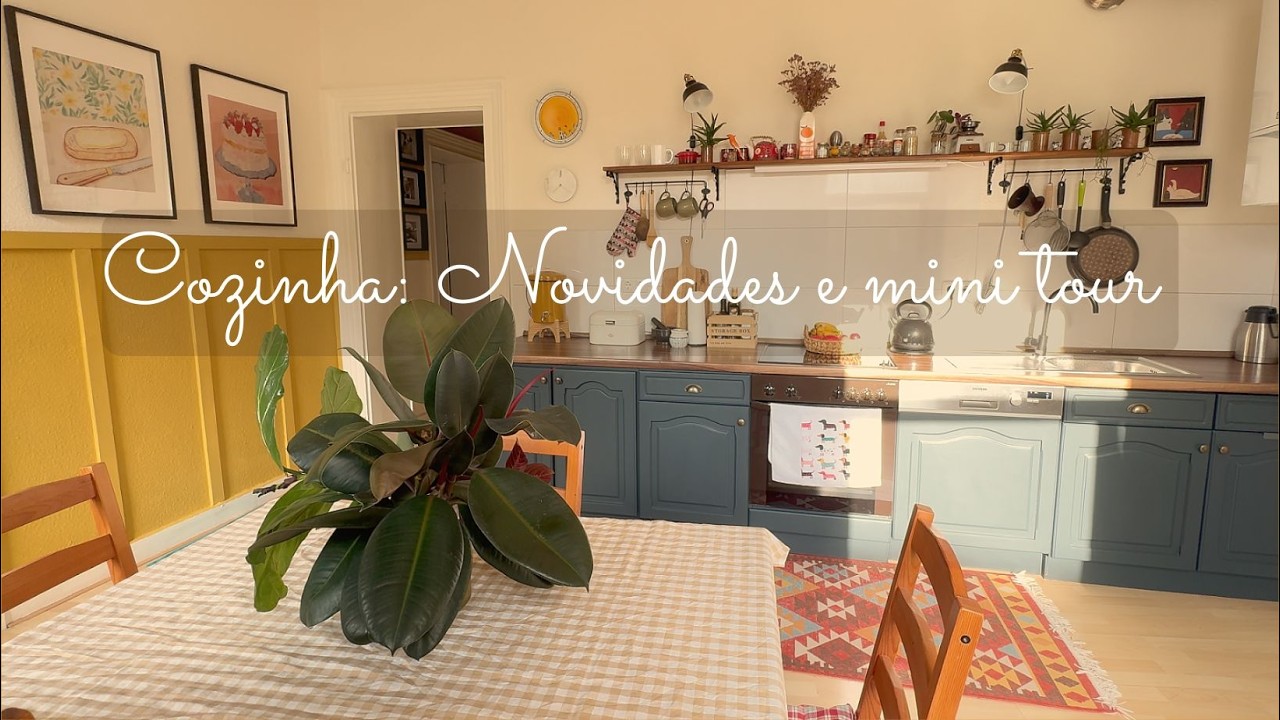 *COZINHA NOVA: pintura, decoração e mini tour*