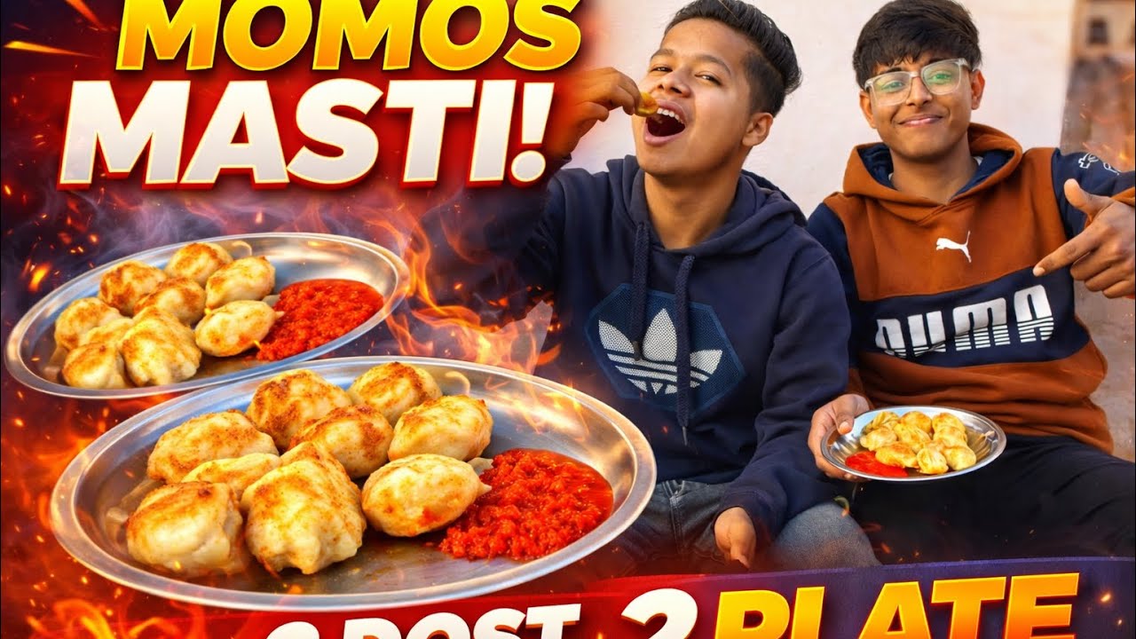 Momos Eating Challenge 
