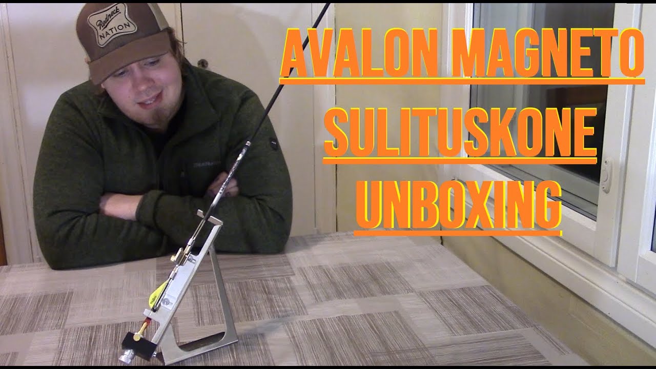 AVALON MAGNETO SULITUSKONE UNBOXING JA ARVOSTELU #jousiammunta #sulitus #avalon