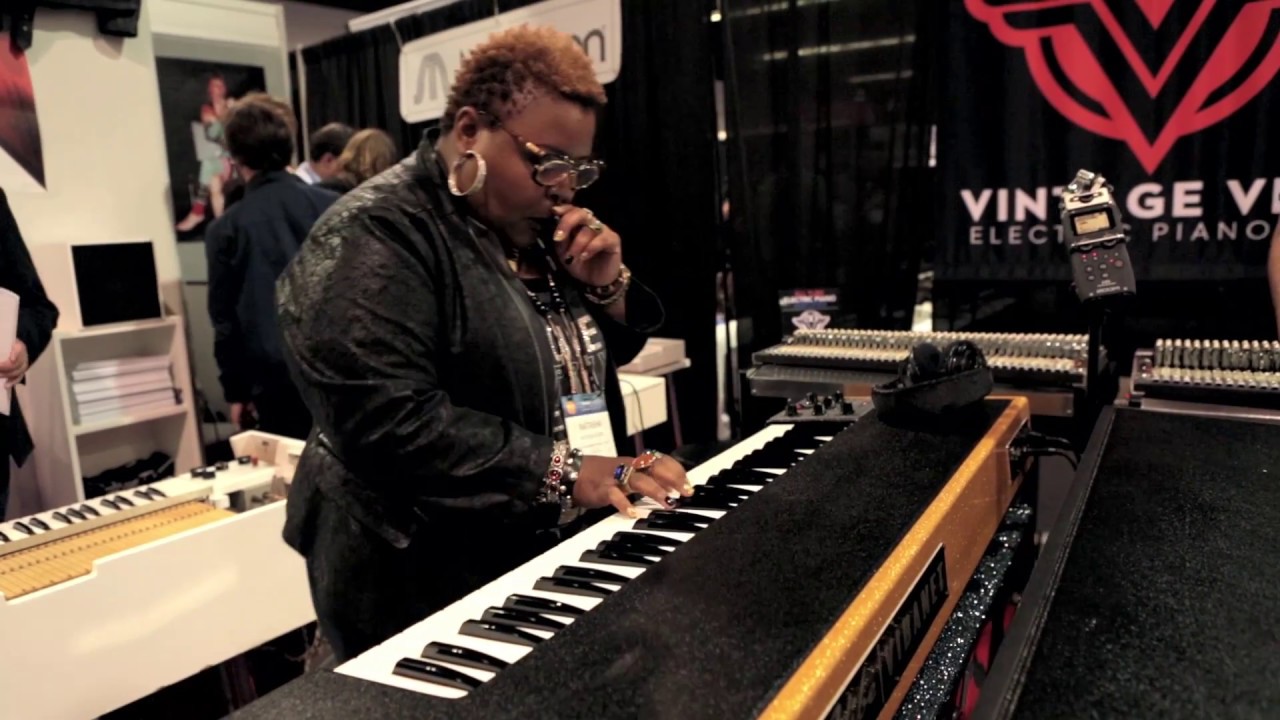 NAMM Jam | The Talk Box Queen learns about the Vibanet