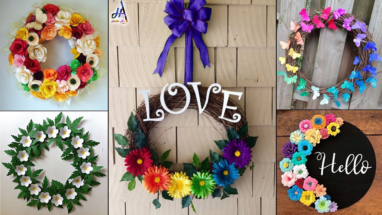 Creative!!! DIY Paper Wall Decor For Your Beautiful Room