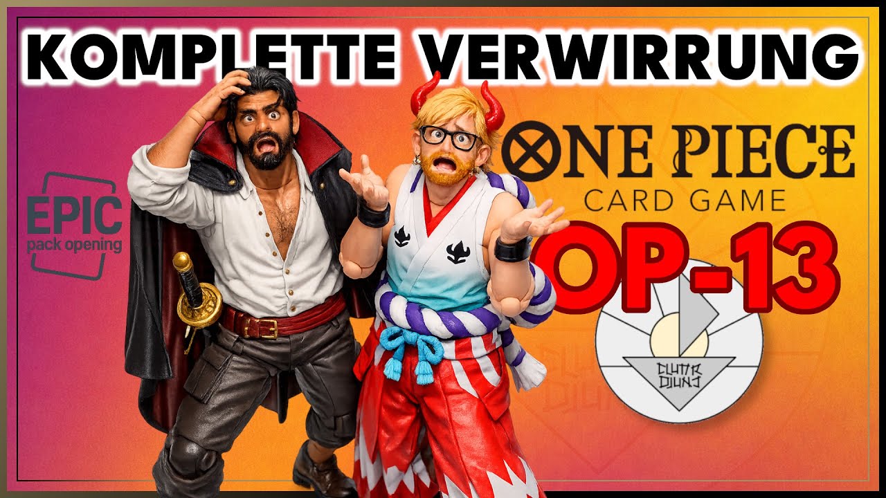 WAS WAR DAS DENN 🤣 Djunc's VERSTECKTER 3. HIT im OP13 Display! 🪝| One Piece TCG Opening