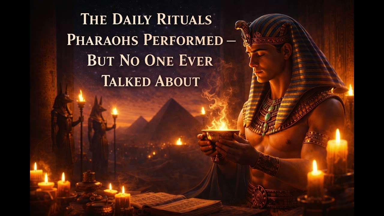 The Daily Rituals Pharaohs Performed &mdash; But No One Ever Talked About