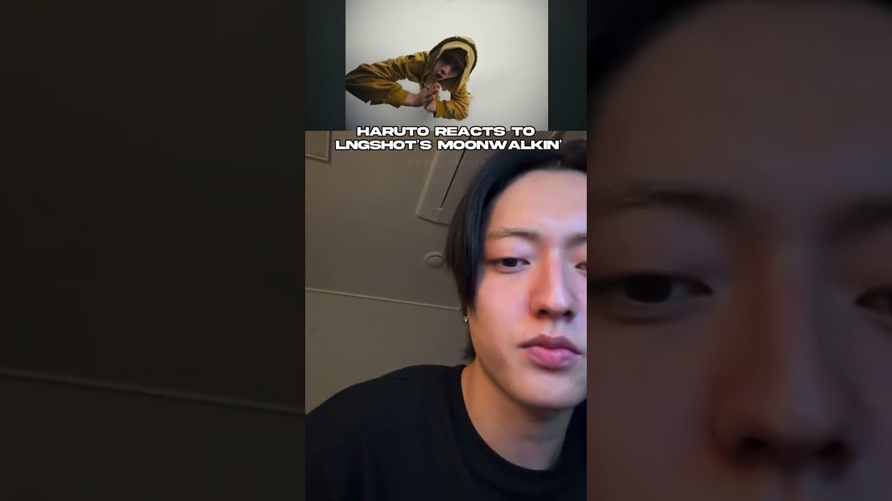 HARUTO REACTS TO LNGSHOT’S MOONWALKIN’ MV #HARUTO #LNGSHOT 