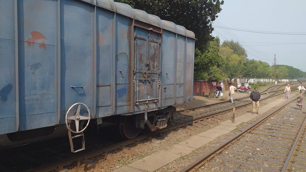 Freight Train Running Without Loco||Indian Gade Border To Bangladesh Darsona Border||Last Tarin.