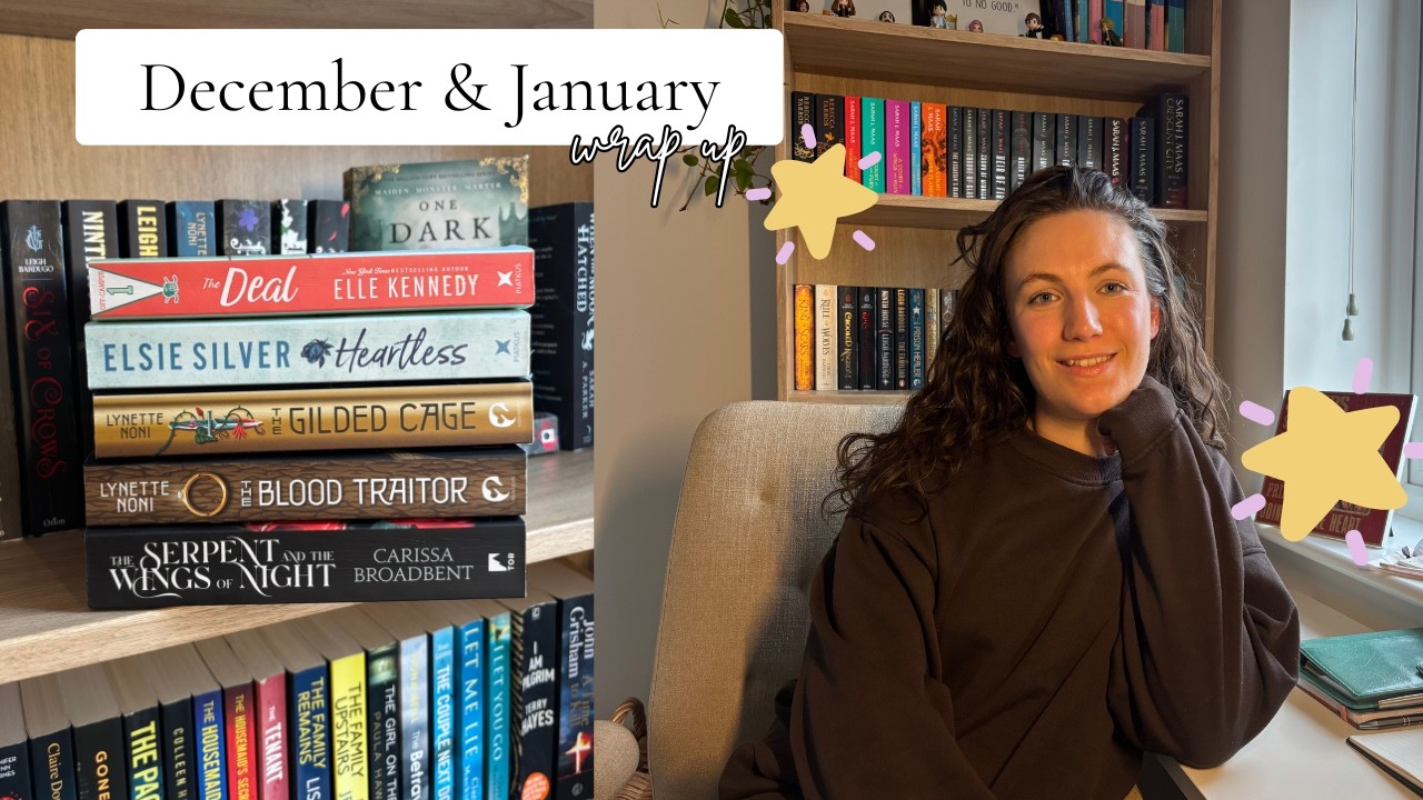 Lets talk books | December & January reading wrap up 📚🌟 
