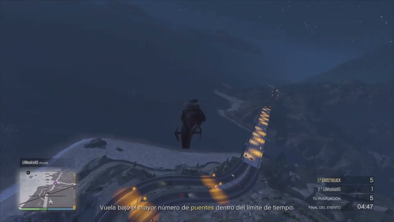 Volando bajo 15 puentes en 8 min