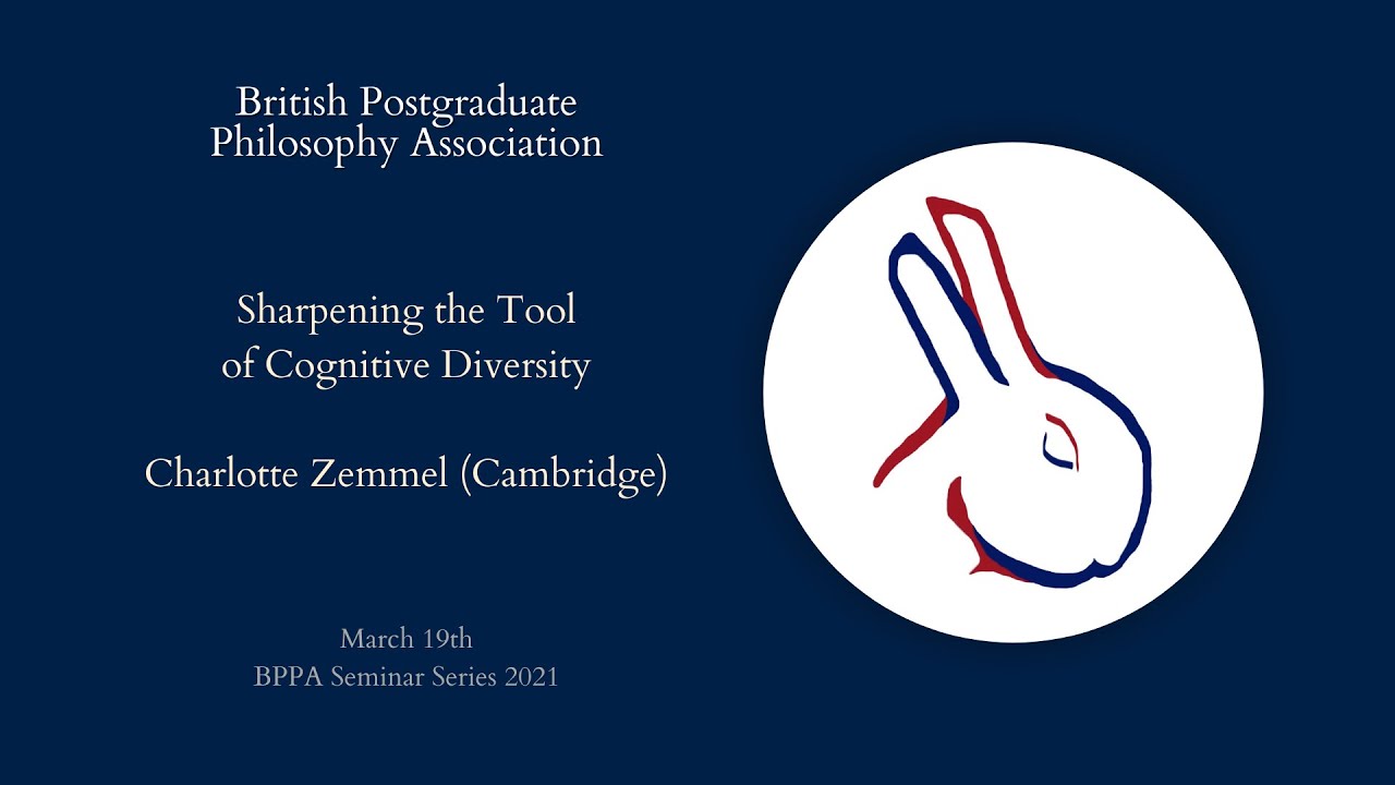 Charlotte Zemmel (Cambridge): Sharpening the Tool of Cognitive Diversity | BPPA Seminar Series 2021