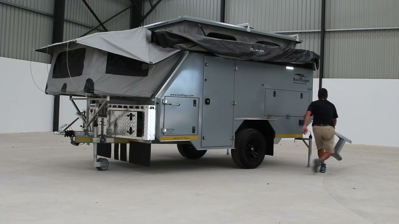 BUSH LAPA OFFROAD CARAVANS | RATEL 4 packing & closing my Bush Wing Bag