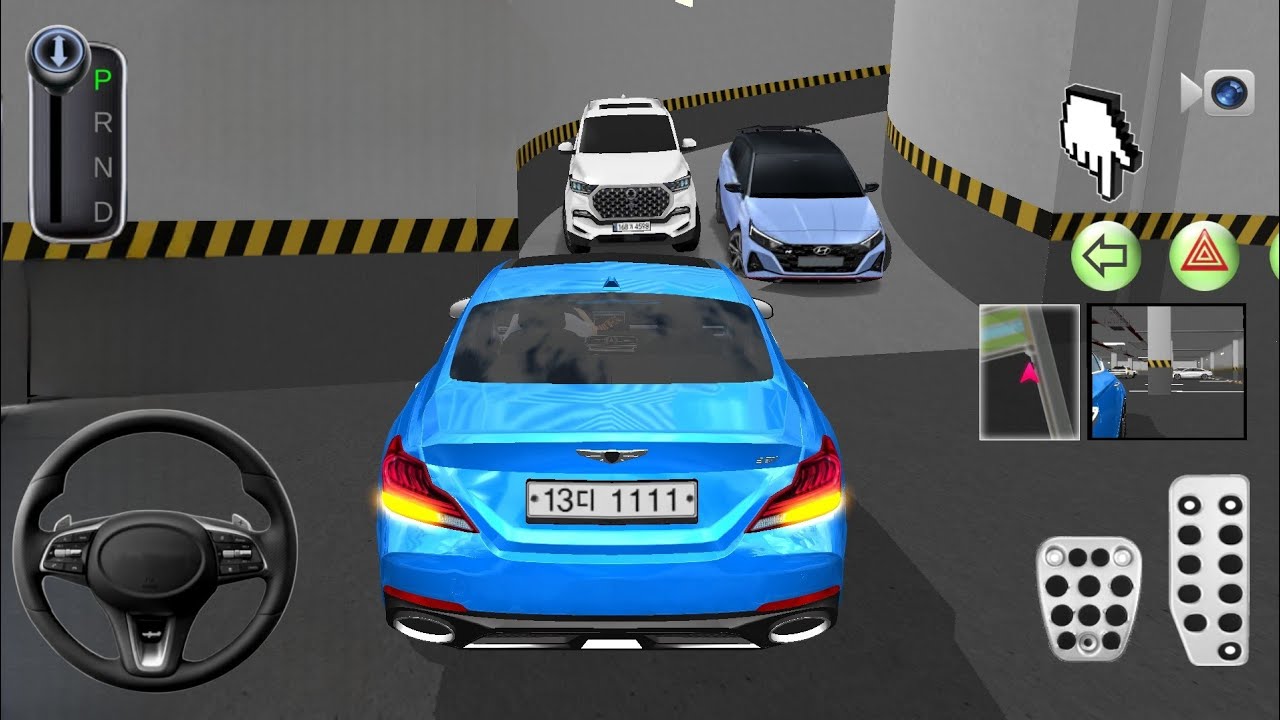 New Blue Mercedes G63 For Parking - 3d Driving Class android game || Car Game #gameplay​ #cargame​