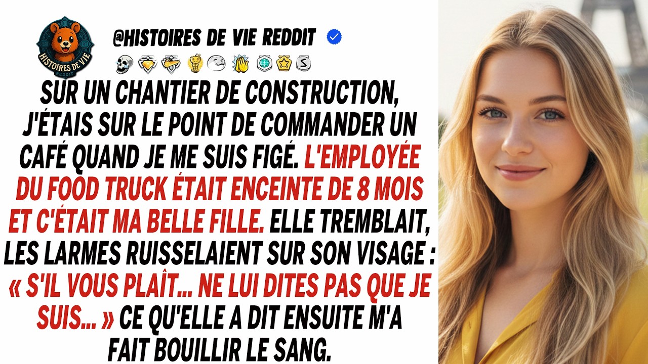 Je me suis figé : ma belle-fille enceinte de 8 mois était serveuse. Ses mots m'ont brisé.