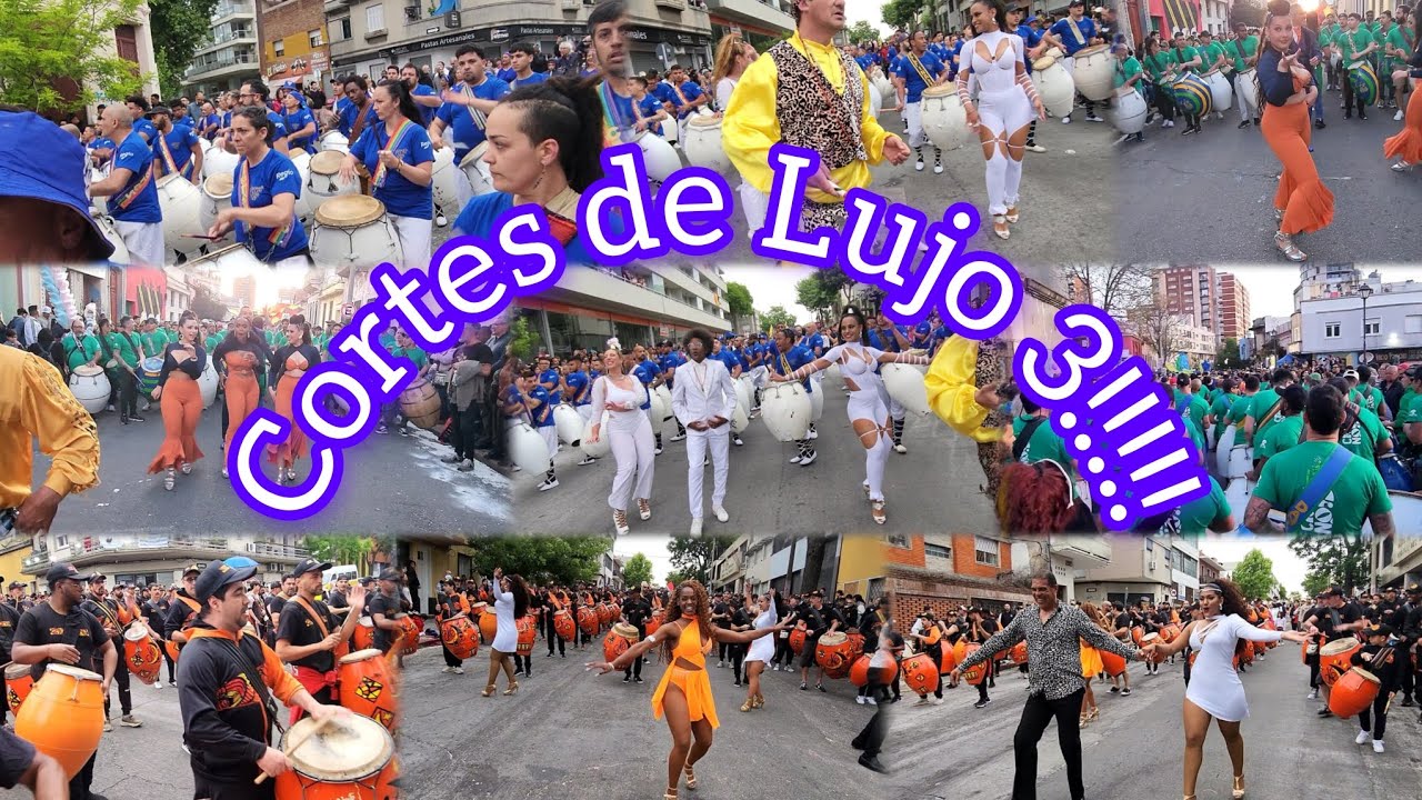 Cortes de Lujo 3!!!!!!. Comparsas La Jacinta, Oké Olé y Valores de Ansina.