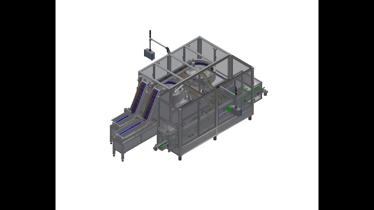 Dishwasher Tabs Counting and packaging Equipment