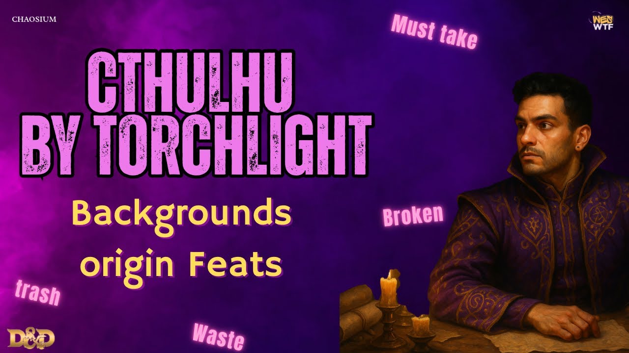 Cthulhu by torchlight Feats for DnD 5e!