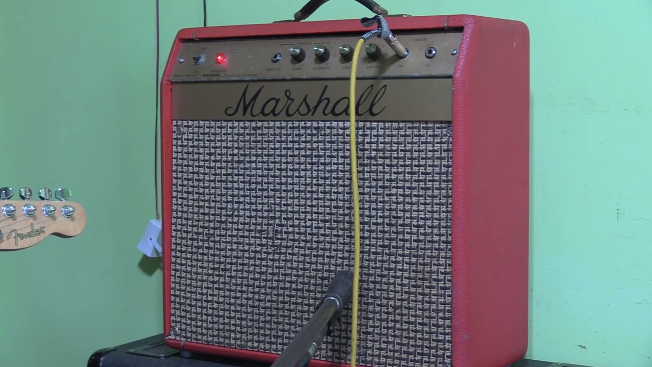 Marshall Mercury Guitar Amp Part 2 Getting it Serviced