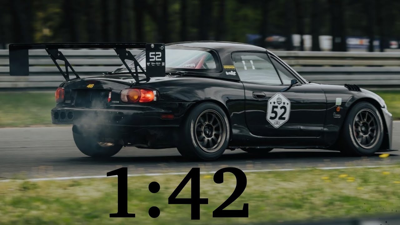 2 Runda Miata Challenge 2024 Tor Poznań Mazda MX5 1:42.490