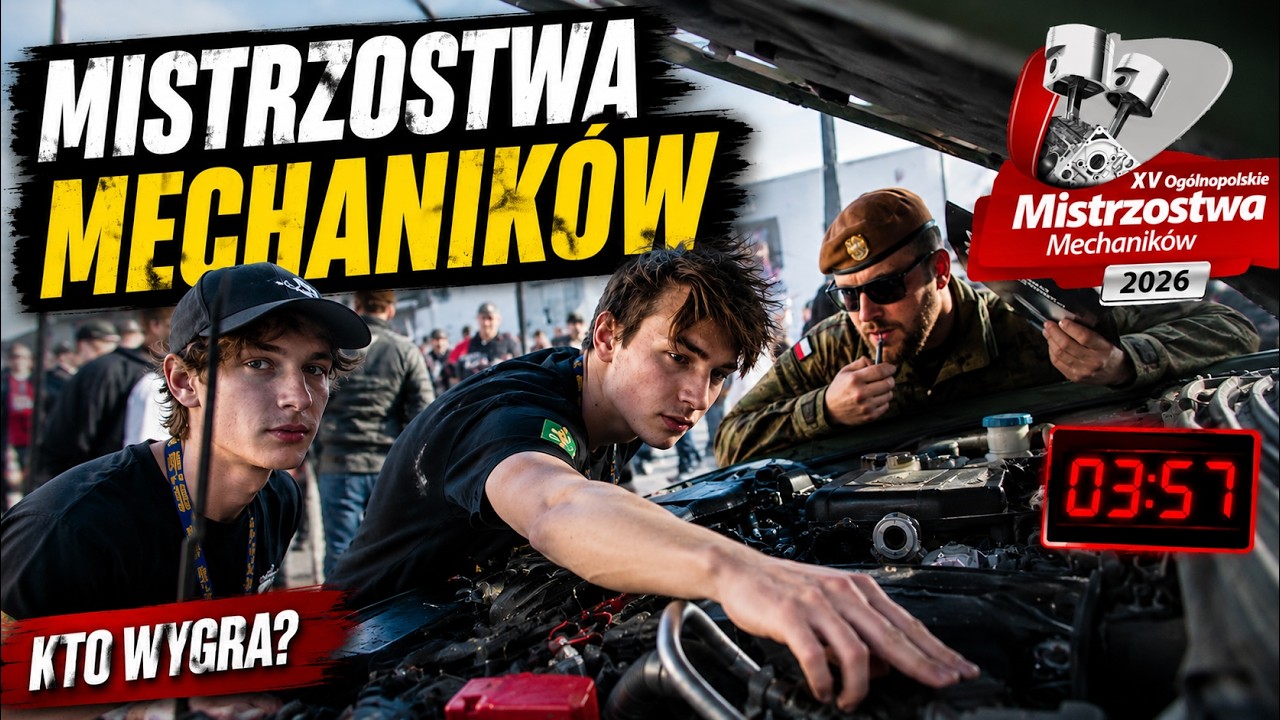 Mechanicy pod presją czasu! Tak wyglądają Mistrzostwa Mechanik&oacute;w