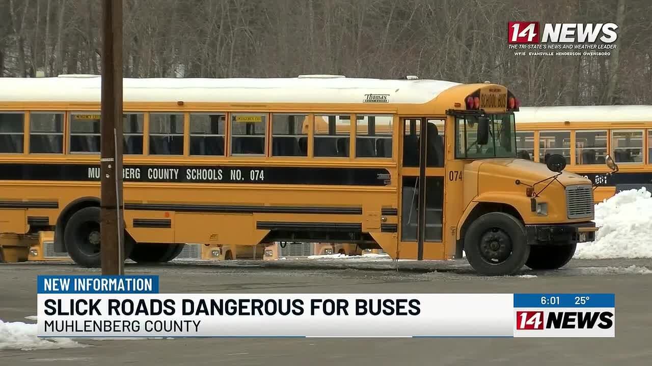Muhlenberg County schools run out of NTI days due to unsafe roads