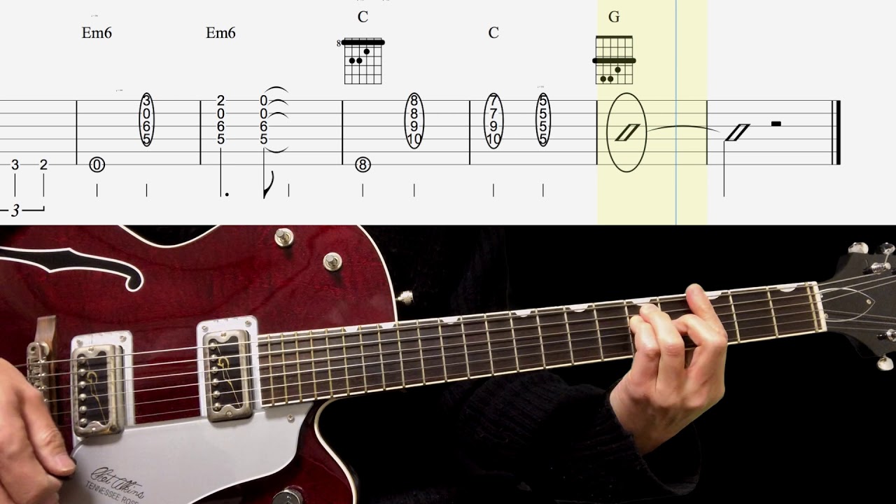 Guitar TAB : She Loves You (Lead Guitar) - The Beatles