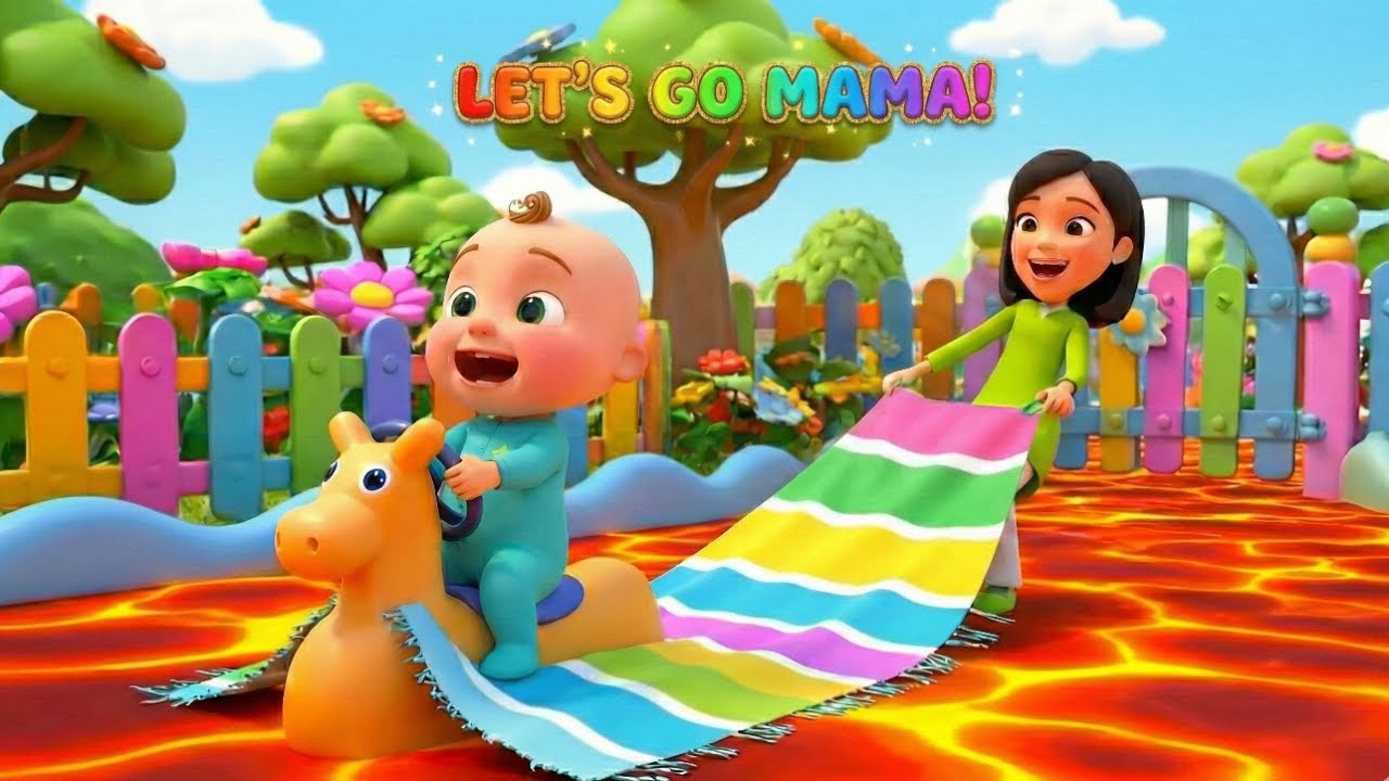 The Floor is Lava! 🌋 | Funny Baby Adventure | Best Nursery Rhymes
