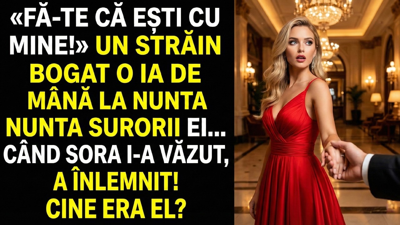 „Prefă-te că ești cu mine”, i-a șoptit, total neașteptat, un bărbat necunoscut la urechea fetei.