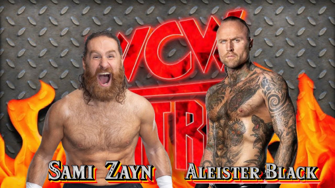 WCW NITRO: Aleister Black vs Sami Zayn