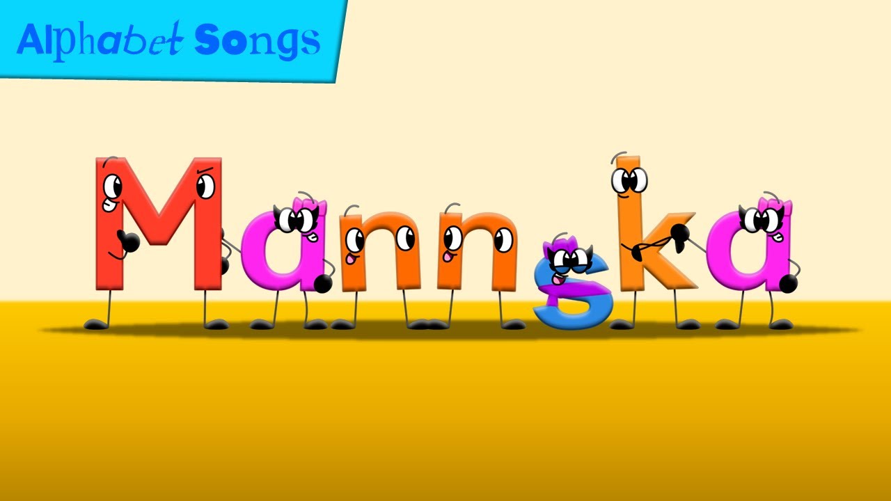 Mannabish Alphabet Song (Newest Version, 6K Special)