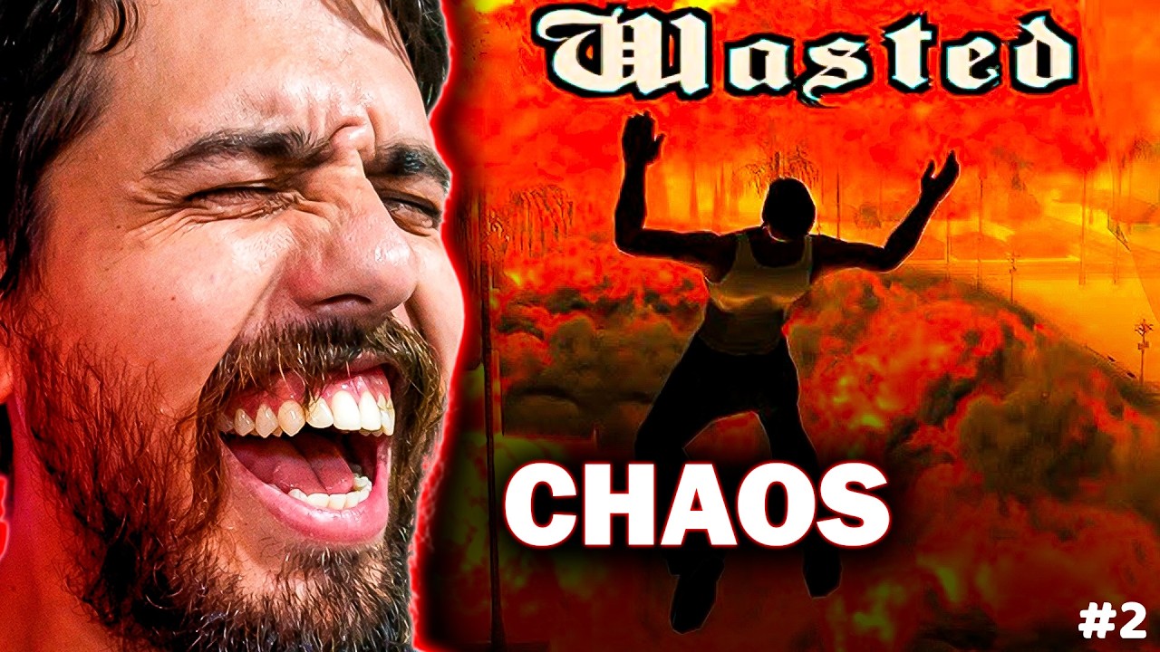 Mais CAOS no GTA San Andreas com SAVE EDITOR