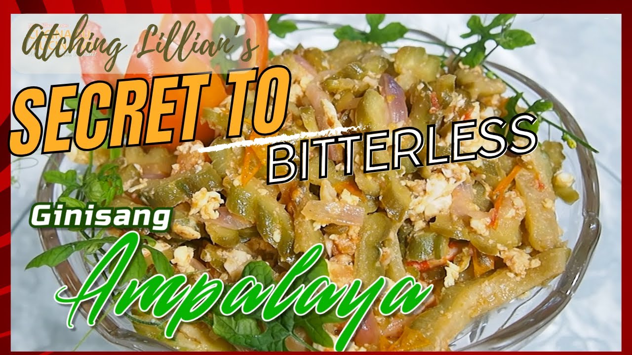 Bitterless Ampalaya ni Atching Lillian