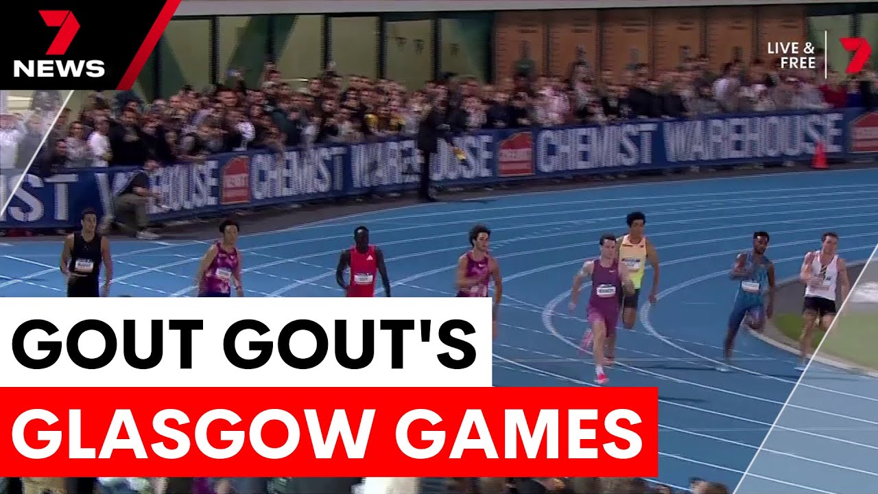 Sprint star gout gout to shine at Glasgow 2026 Commonwealth Games | 7NEWS