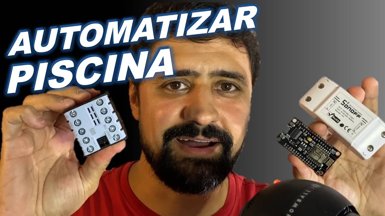 A forma CORRETA de automatizar um MOTOR de piscina com SONOFF