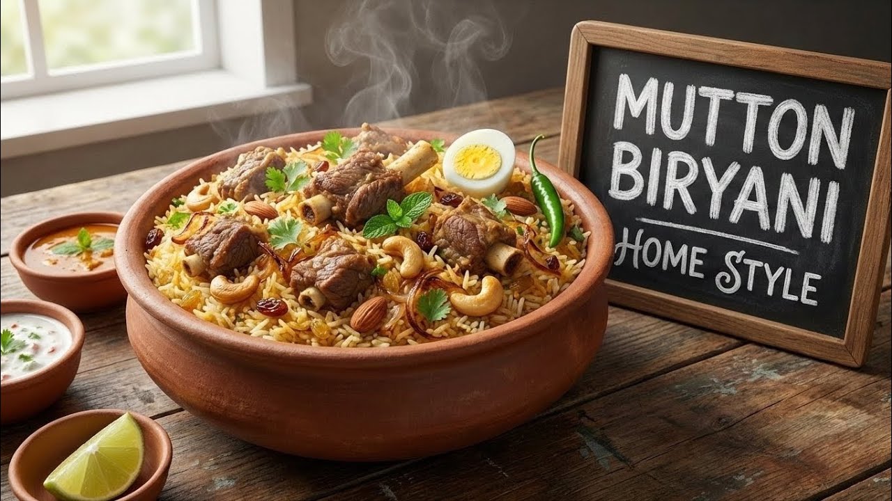 Perfect Mutton Biryani at Home| Eid special Ramazan recipe #MuttonBiryani #BiryaniRecipe #IndianFood