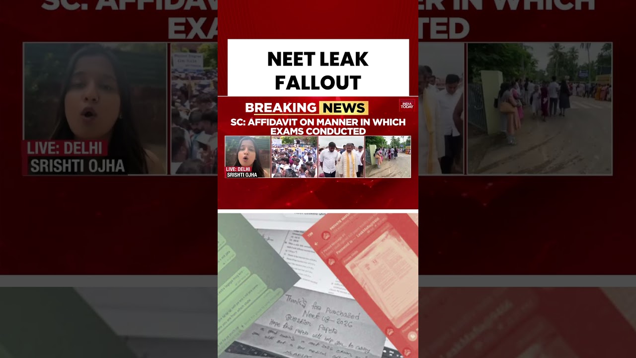 NEET Leak Row: Supreme Court Demands Accountability | #neet #neetpaperleak #supremecourt #neet2026