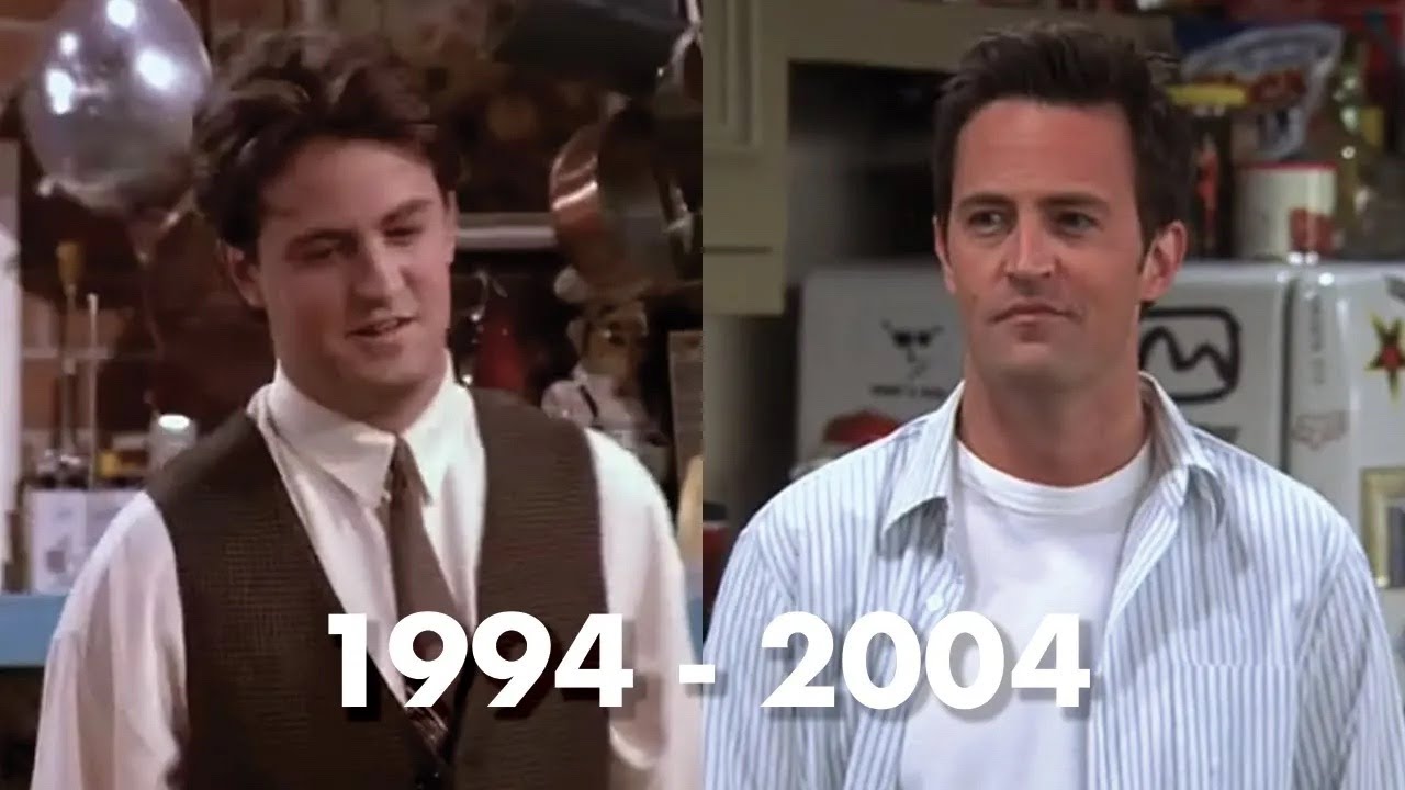 Chandler Bing | Then and Now | Friends | 1994 - 2004